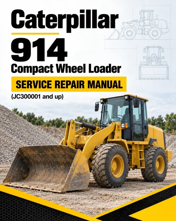 Caterpillar CAT 914 Compact Wheel Loader Service Repair Manual (JC300001 and up) Caterpillar CAT 914 Compact Wheel Loader Service Repair Manual (JC300001 and up)