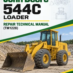 John Deere 544C Loader Repair Technical Manual (TM1228)