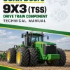 John Deere 9X3 (TSS) Drive Train Component Technical Manual (CTM901119) John Deere 9X3 (TSS) Drive Train Component Technical Manual (CTM901119)