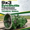 John Deere 9x3 SyncShuttle Transmission - Drive Train Component Technical Manual (CTM900419)
