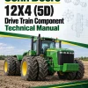 John Deere 12X4 (5D) Drive Train Component Technical Manual (CTM904619)
