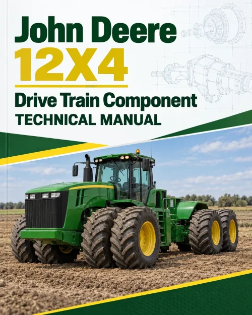 John Deere 12X4 Drive Train Component Technical Manual (CTM903519) John Deere 12X4 Drive Train Component Technical Manual (CTM903519)