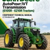 John Deere AutoPowr IVT Transmission (6105R - 6210R Tractors) Component Technical Manual (CTM406019) John Deere AutoPowr IVT Transmission (6105R - 6210R Tractors) Component Technical Manual (CTM406019)