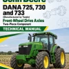 John Deere DANA 725,730 and 733 (Manufactured by Tianjin) Front-Wheel Drive Axles Two-Piece Component Technical Manual (CTM704919) John Deere DANA 725,730 and 733 (Manufactured by Tianjin) Front-Wheel Drive Axles Two-Piece Component Technical Manual (CTM704919)