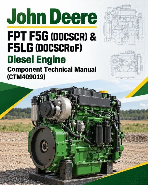 John Deere FPT F5G (DOCSCR) & F5LG (DOCSCRoF) Diesel Engine Component Technical Manual (CTM409019) John Deere FPT F5G (DOCSCR) & F5LG (DOCSCRoF) Diesel Engine Component Technical Manual (CTM409019)