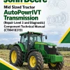 John Deere Mid Sized Tractor AutoPowrIVT Transmission (Repair Level 3 and Diagnostic) Component Technical Manual (CTM418319) John Deere Mid Sized Tractor AutoPowrIVT Transmission (Repair Level 3 and Diagnostic) Component Technical Manual (CTM418319)
