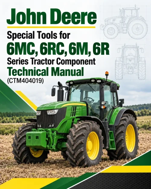 John Deere Special Tools for 6MC, 6RC, 6M, 6R Series Tractor Component Technical Manual (CTM404019)