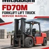 Mitsubishi FD70M Forklift Lift Truck Service Manual