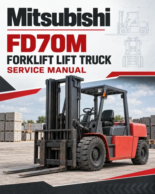 Mitsubishi FD70M Forklift Lift Truck Service Manual Mitsubishi FD70M Forklift Lift Truck Service Manual