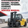 Mitsubishi FD100N1, FD120N1, FD135N1, FD150AN1, FD160AN1 Forklift Service Manual Mitsubishi FD100N1, FD120N1, FD135N1, FD150AN1, FD160AN1 Forklift Service Manual