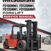 Mitsubishi FD100NM1, FD120NM1, FD135NM1, FD150ANM1 Forklift Service Manual Mitsubishi FD100NM1, FD120NM1, FD135NM1, FD150ANM1 Forklift Service Manual