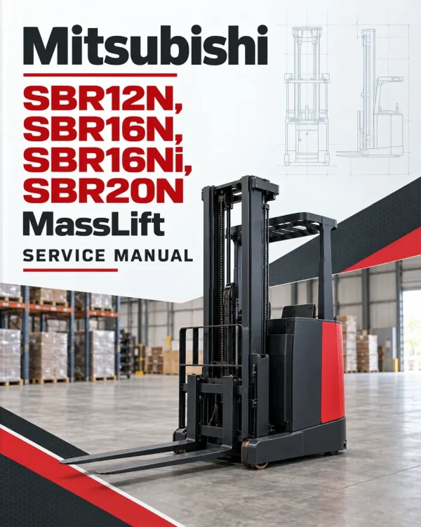 Mitsubishi SBR12N, SBR16N, SBR16Ni, SBR20N MassLift Service Manual Mitsubishi SBR12N, SBR16N, SBR16Ni, SBR20N MassLift Service Manual