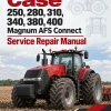 Case 250, 280, 310, 340, 380, 400 Magnum AFS Connect Service Repair Manual