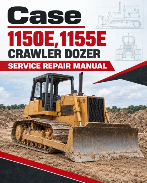 Case 1150E, 1155E Crawler Dozer Service Repair Manual Case 1150E, 1155E Crawler Dozer Service Repair Manual