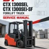 BT CTX 1300SEi, CTX 1300SEi-SF Forklift Truck Service Manual