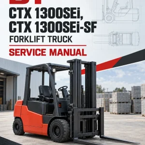BT CTX 1300SEi, CTX 1300SEi-SF Forklift Truck Service Manual