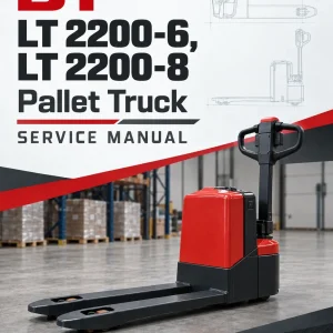 BT LT 2200-6, LT 2200-8 Pallet Truck Service Manual