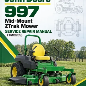 John Deere 997 Mid-Mount ZTrak Mower Service Repair Manual (TM2259) John Deere 997 Mid-Mount ZTrak Mower Service Repair Manual (TM2259)