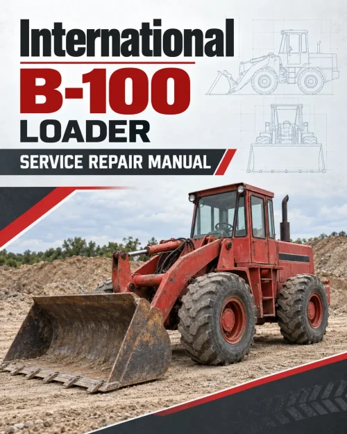International Harvester B-100 Loader Service Repair Manual International Harvester B-100 Loader Service Repair Manual