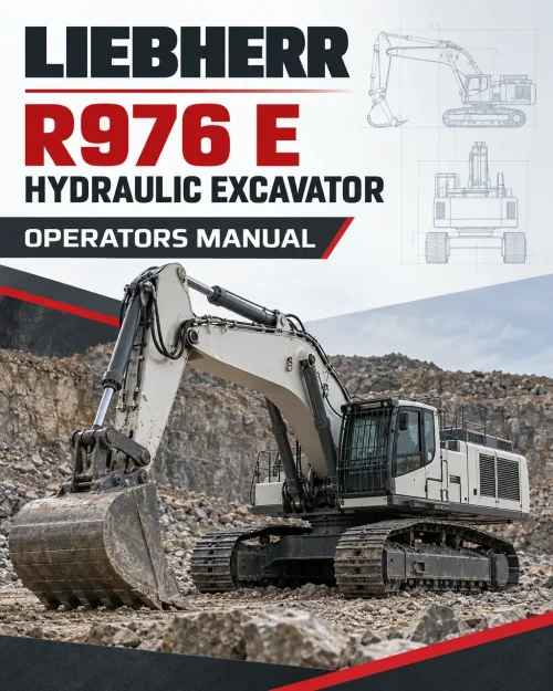 Liebherr R976 E Hydraulic Excavator Operators Manual Liebherr R976 E Hydraulic Excavator Operators Manual