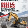 Liebherr R982 LC, R982 HD Excavator Service Repair Manual