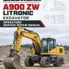 Liebherr A900 ZW Litronic Excavator Operators Service Repair Manual Liebherr A900 ZW Litronic Excavator Operators Service Repair Manual
