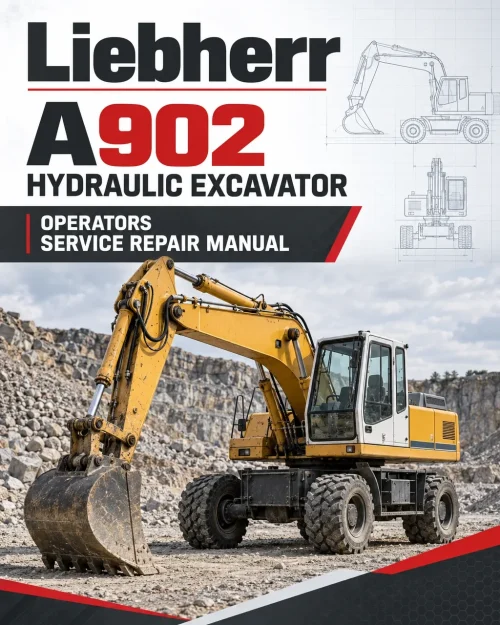 Liebherr A902 Hydraulic Excavator Operators Service Repair Manual Liebherr A902 Hydraulic Excavator Operators Service Repair Manual