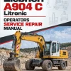 Liebherr A904 C Litronic Excavator Operators Service Repair Manual