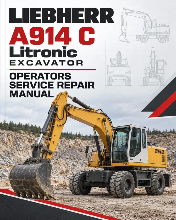 Liebherr A914 C Litronic Excavator Operators Service Repair Manual Liebherr A914 C Litronic Excavator Operators Service Repair Manual