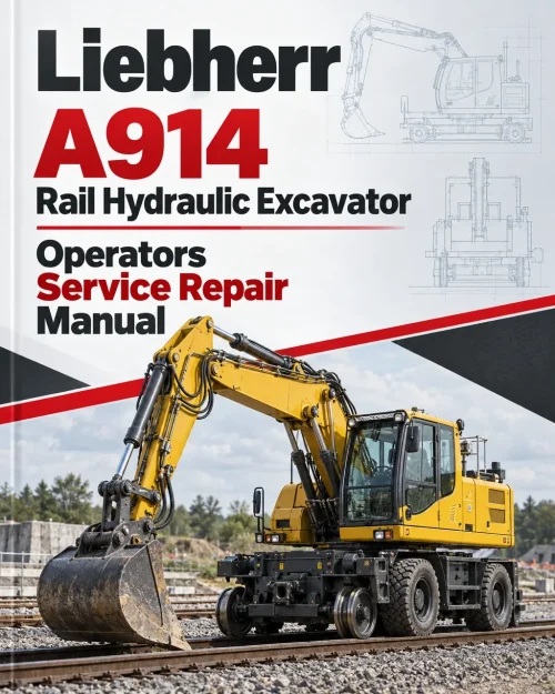 Liebherr A914 Rail Hydraulic Excavator Operators Service Repair Manual Liebherr A914 Rail Hydraulic Excavator Operators Service Repair Manual