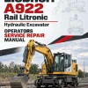 Liebherr A922 Rail Litronic Hydraulic Excavator Operators Service Repair Manual Liebherr A922 Rail Litronic Hydraulic Excavator Operators Service Repair Manual