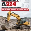 Liebherr A924 Standard Hydraulic Excavator Operators Service Repair Manual Liebherr A924 Standard Hydraulic Excavator Operators Service Repair Manual