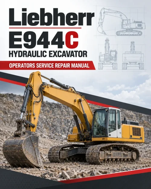 Liebherr E944C Hydraulic Excavator Operators Service Repair Manual Liebherr E944C Hydraulic Excavator Operators Service Repair Manual