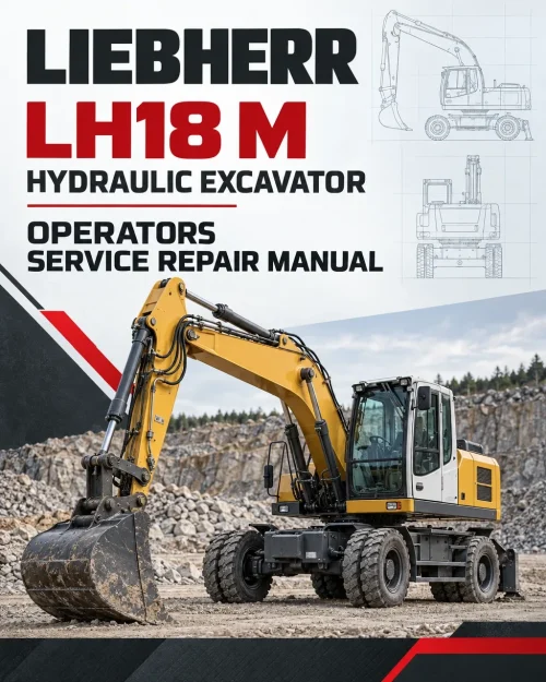 Liebherr LH18 M Hydraulic Excavator Operators Service Repair Manual Liebherr LH18 M Hydraulic Excavator Operators Service Repair Manual