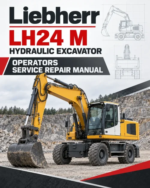 Liebherr LH24 M Hydraulic Excavator Operators Service Repair Manual Liebherr LH24 M Hydraulic Excavator Operators Service Repair Manual