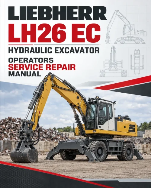 Liebherr LH26 EC Hydraulic Excavator Operators Service Repair Manual Liebherr LH26 EC Hydraulic Excavator Operators Service Repair Manual