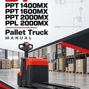 BT PPT 1400MX, PPT 1600MX, PPT 2000MX, PPL 2000MX Pallet Truck Manual BT PPT 1400MX, PPT 1600MX, PPT 2000MX, PPL 2000MX Pallet Truck Manual