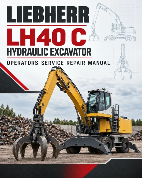 Liebherr LH40 C Hydraulic Excavator Operators Service Repair Manual Liebherr LH40 C Hydraulic Excavator Operators Service Repair Manual