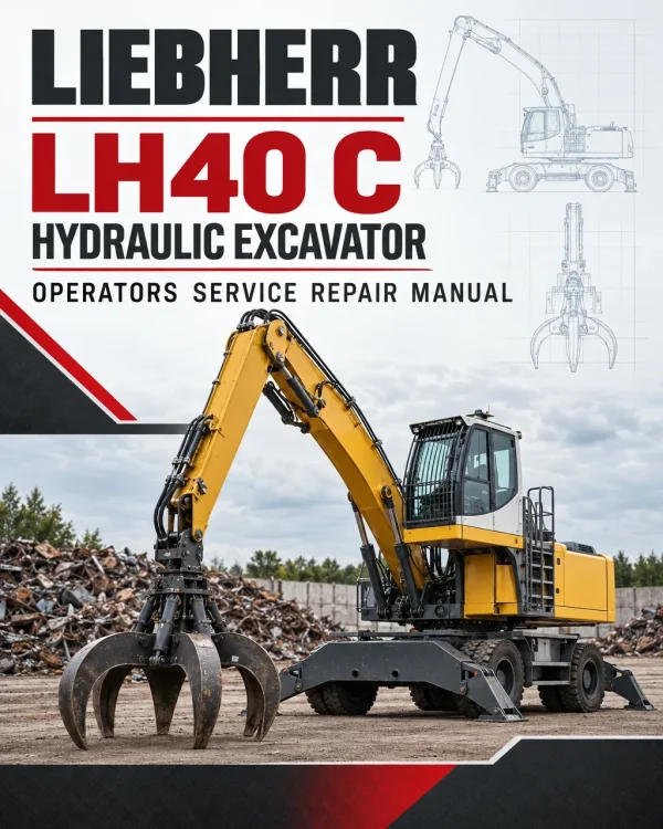 Liebherr LH40 C Hydraulic Excavator Operators Service Repair Manual Liebherr LH40 C Hydraulic Excavator Operators Service Repair Manual