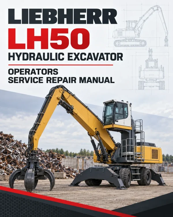 Liebherr LH50 M Hydraulic Excavator Operators Service Repair Manual Liebherr LH50 M Hydraulic Excavator Operators Service Repair Manual