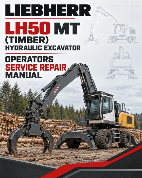 Liebherr LH50 MT (Timber) Hydraulic Excavator Operators Service Repair Manual Liebherr LH50 MT (Timber) Hydraulic Excavator Operators Service Repair Manual