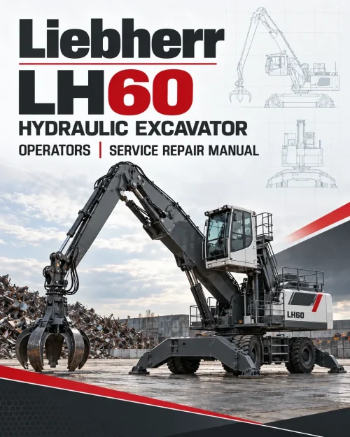 Liebherr LH60 M Hydraulic Excavator Operators Service Repair Manual Liebherr LH60 M Hydraulic Excavator Operators Service Repair Manual