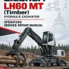 Liebherr LH60 MT (Timber) Hydraulic Excavator Operators Service Repair Manual