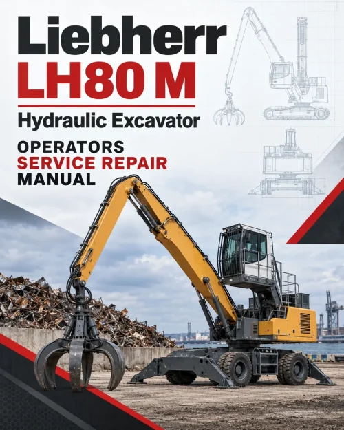 Liebherr LH80 M Hydraulic Excavator Operators Service Repair Manual Liebherr LH80 M Hydraulic Excavator Operators Service Repair Manual