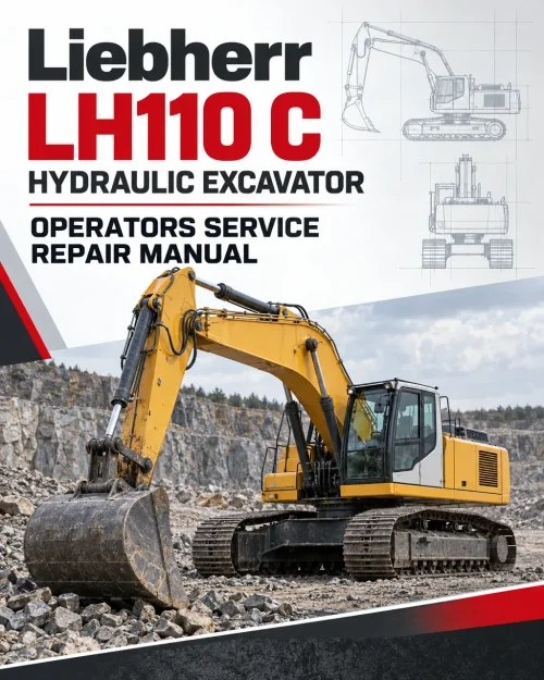 Liebherr LH110 C Hydraulic Excavator Operators Service Repair Manual Liebherr LH110 C Hydraulic Excavator Operators Service Repair Manual
