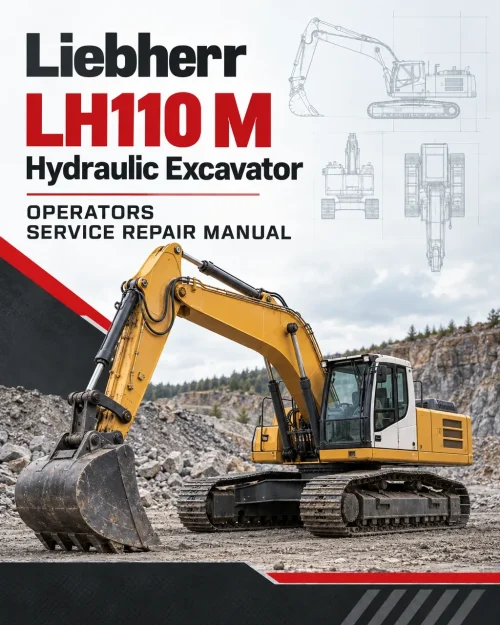 Liebherr LH110 M Hydraulic Excavator Operators Service Repair Manual Liebherr LH110 M Hydraulic Excavator Operators Service Repair Manual