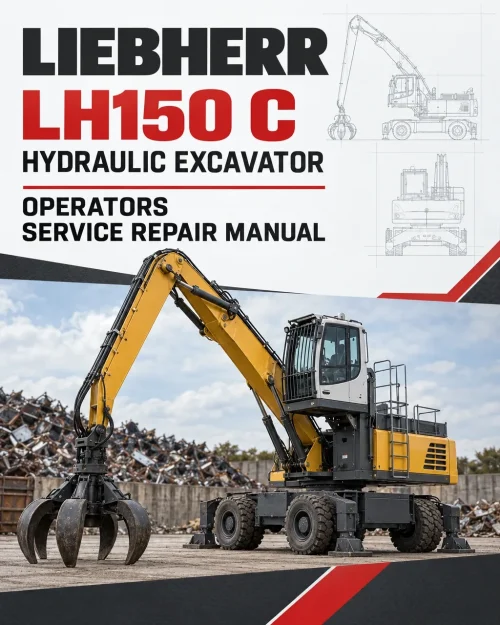 Liebherr LH150 C Hydraulic Excavator Operators Service Repair Manual Liebherr LH150 C Hydraulic Excavator Operators Service Repair Manual
