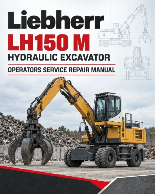 Liebherr LH150 M Hydraulic Excavator Operators Service Repair Manual Liebherr LH150 M Hydraulic Excavator Operators Service Repair Manual