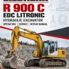 Liebherr R 900 C EDC Litronic Hydraulic Excavator Operators Service Repair Manual Liebherr R 900 C EDC Litronic Hydraulic Excavator Operators Service Repair Manual