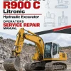 Liebherr R900 C Litronic Hydraulic Excavator Operators Service Repair Manual